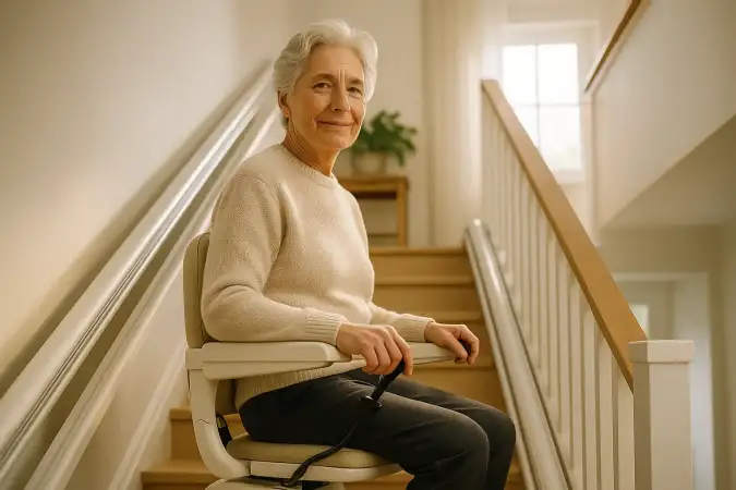 Obtenez un devis monte-escalier sur mesure