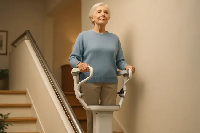 Tout savoir sur le monte-escalier debout